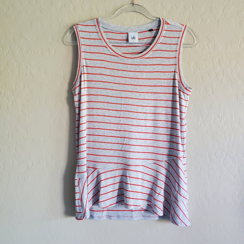 ⭐4/$20 Cabi Ruffle‎ Tank Top Small - Picture 2 of 8
